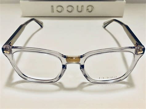 clear gucci eyeglasses|Gucci clear eyeglass frames women's.